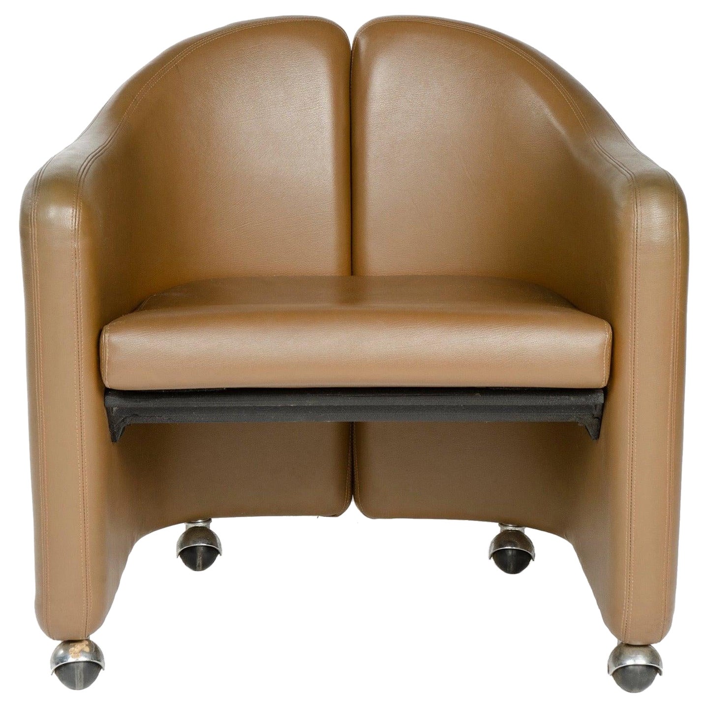 Split Back Chair by Eugenio Gerli for Tecno