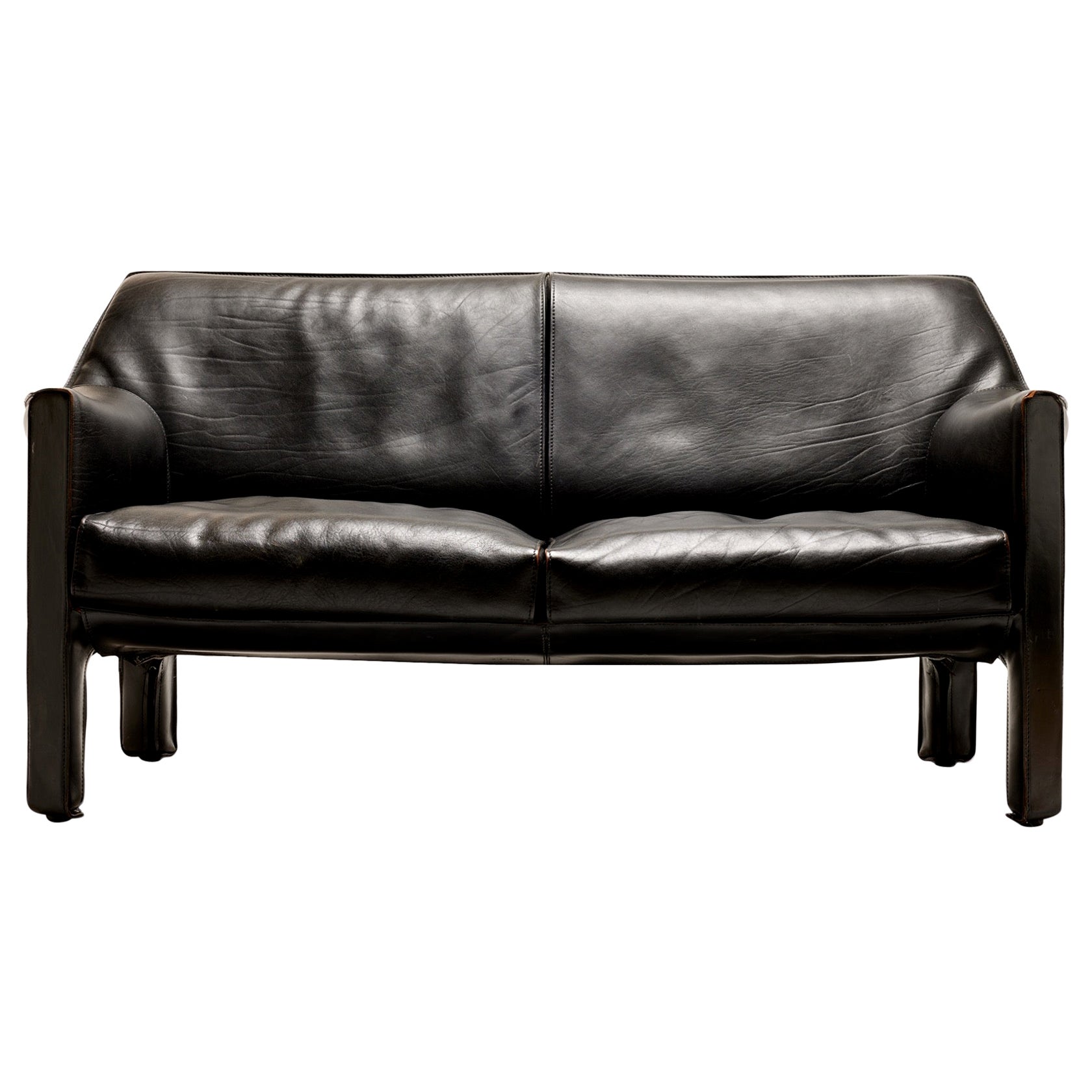 Cab Settee by Mario Bellini for Cassina, 1977