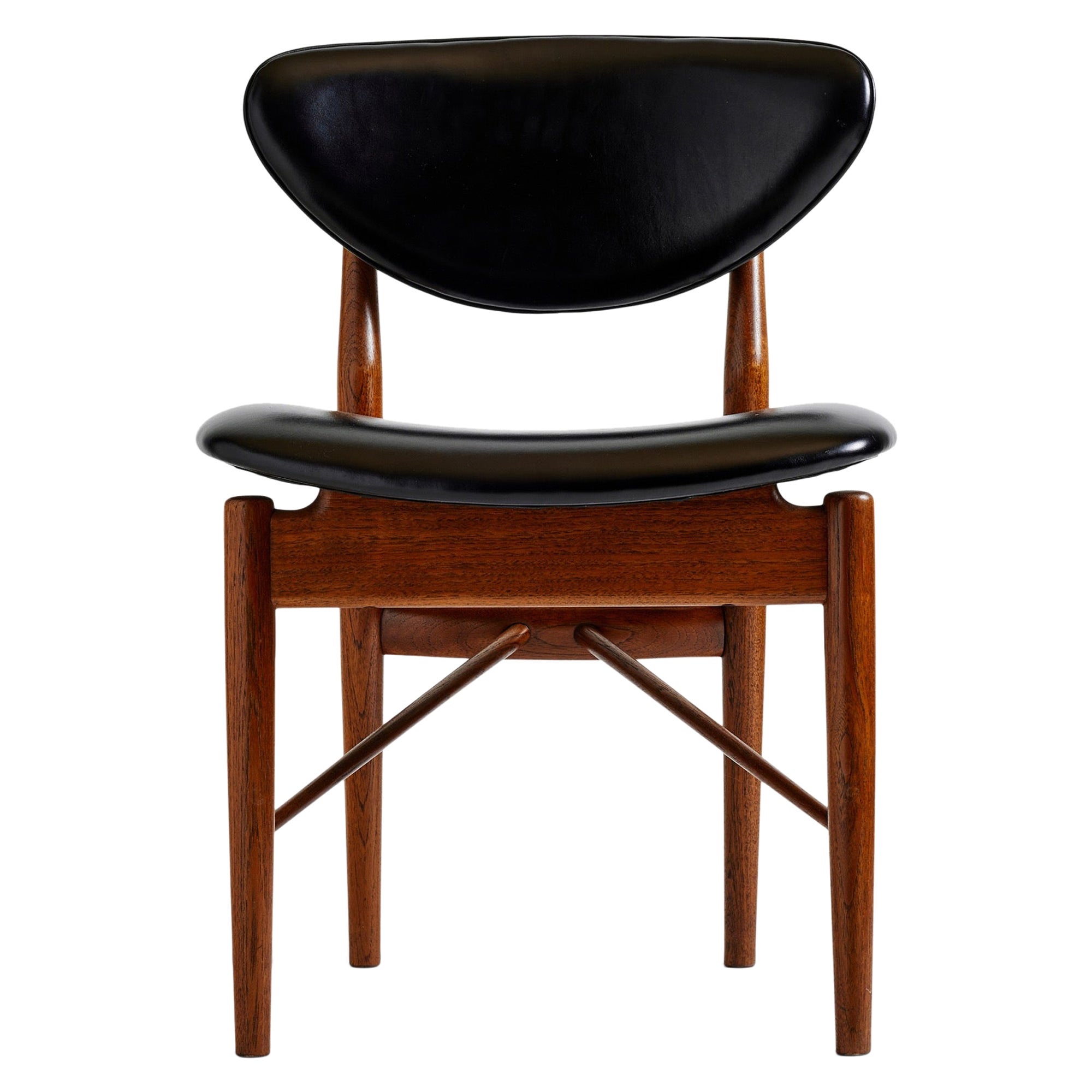 FJ 53 Side Chair by Finn Juhl for Niels Vodder Cabinetmaker, 1953 For Sale