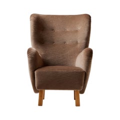 Rare Wing Back Chair by Kay Fisker