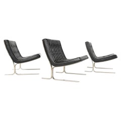 Set of Three Lounge Chairs by Nicos Zographos