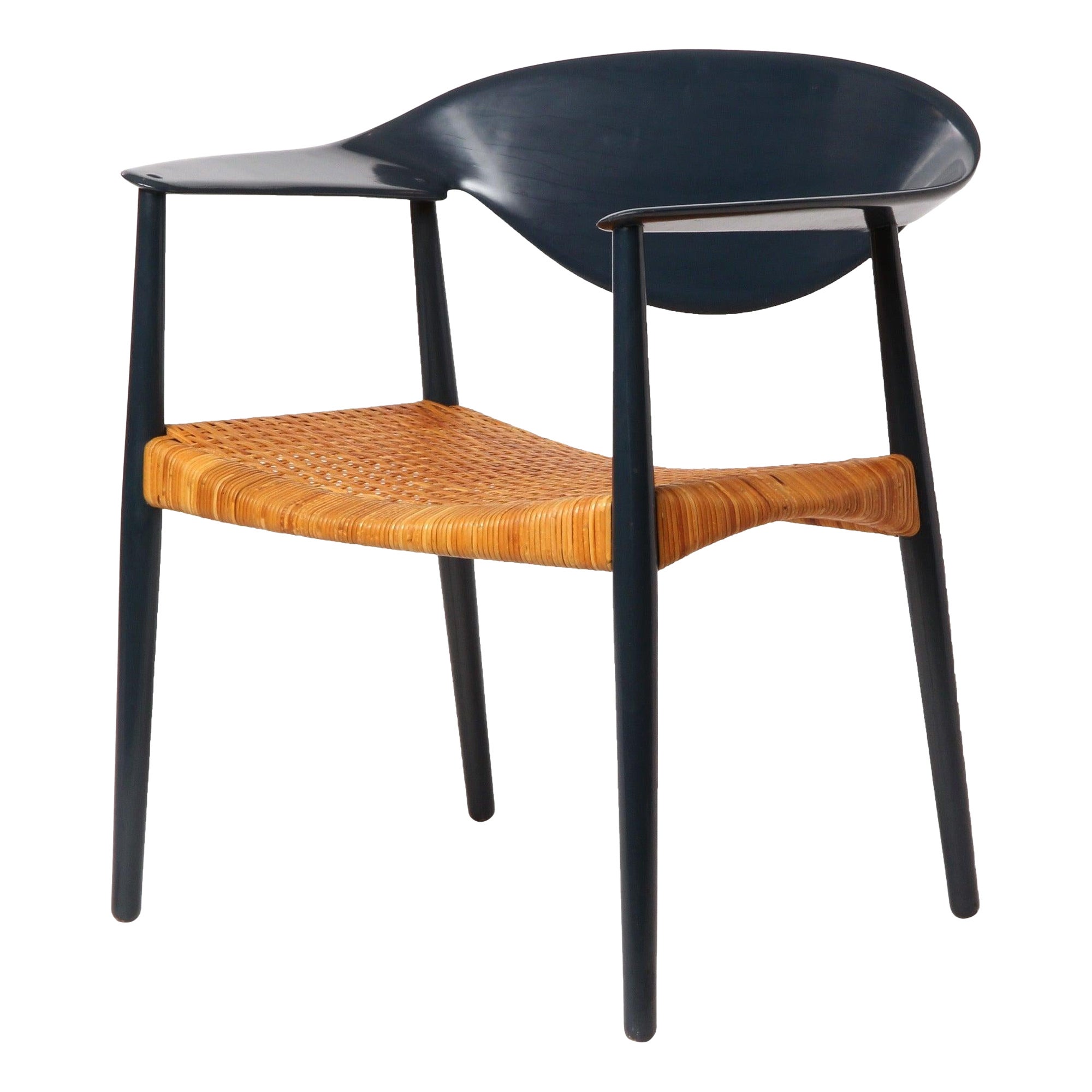 Metropolitan-Stuhl „ Metropolitan“ von Ejner Larsen & Aksel Bender Madsen für Willy Beck, 1959 im Angebot