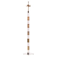 Chrome and Brass Floor Lamp by Stewart Ross James for Hansen