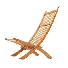 Folding Chair by Hans J. Wegner for Johannes Hansen