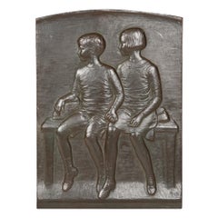 Bronzeplakette von Warner Williams für Gorham-Gründer