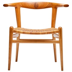 Cherry "Bullhorn" Dining Chair by Hans J. Wegner for PP Mobler, 1955