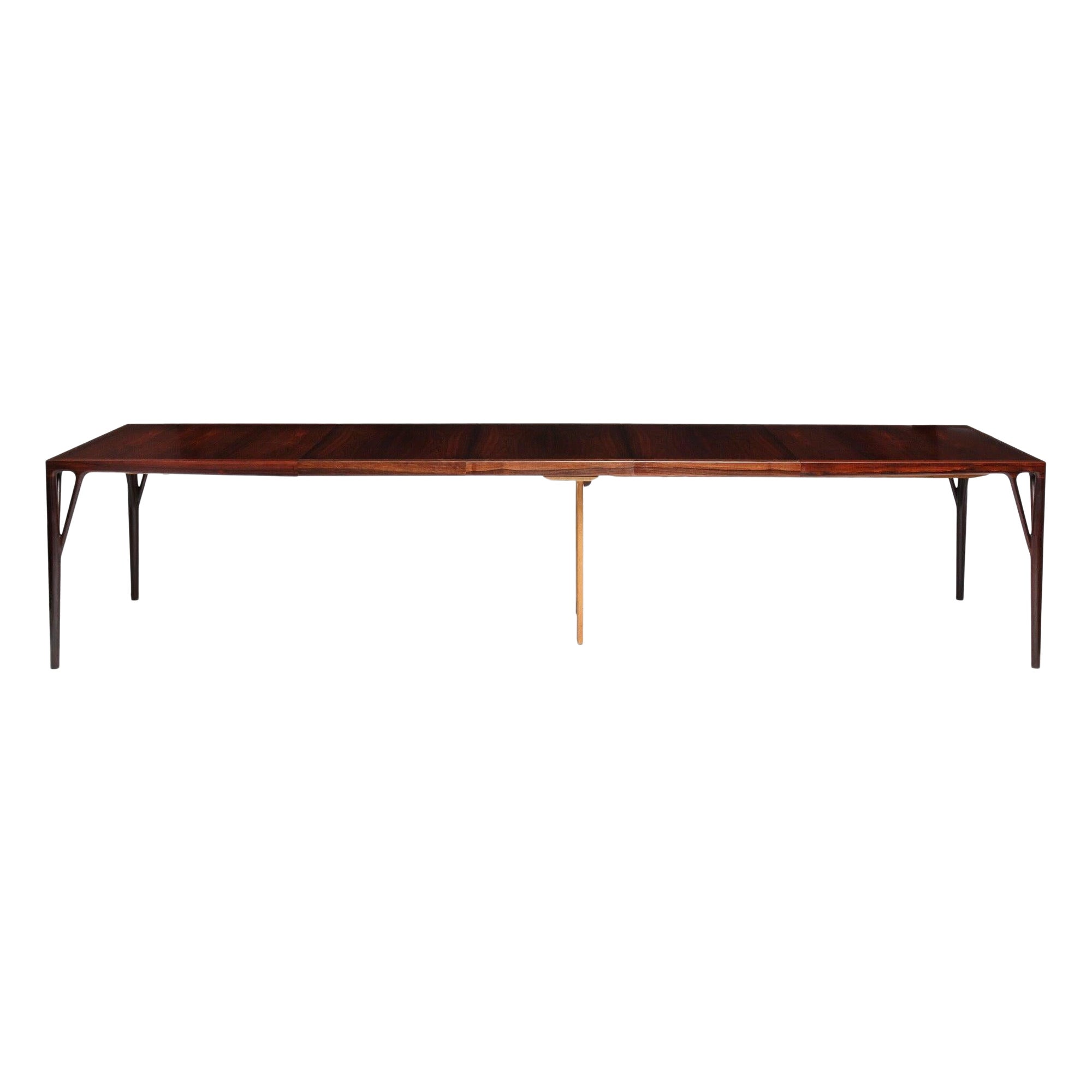 Esstisch aus Palisanderholz von Vestergaard Jensen für Peder Pedersen, 1959