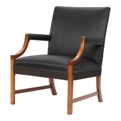 Armchair by Ole Wanscher for A.J. Iversen, 1940s