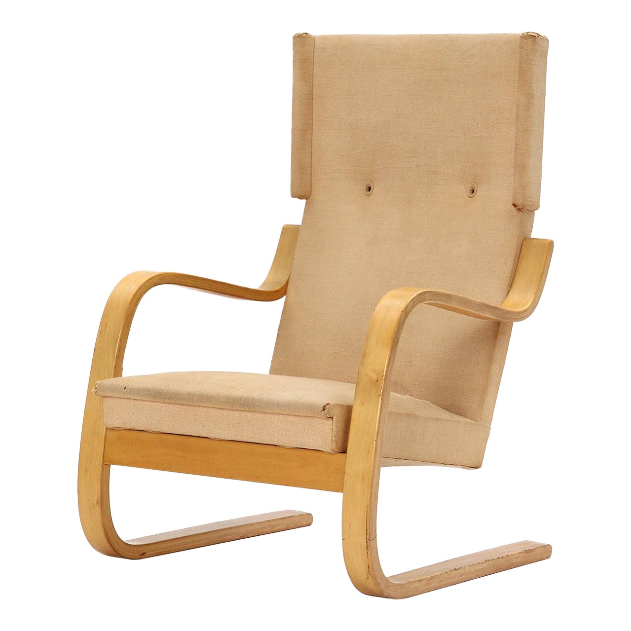 Wingback Lounge Chair by Alvar Aalto for Artek, 1940s