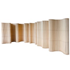 Birch Conveyor Belt Room Screen from USA