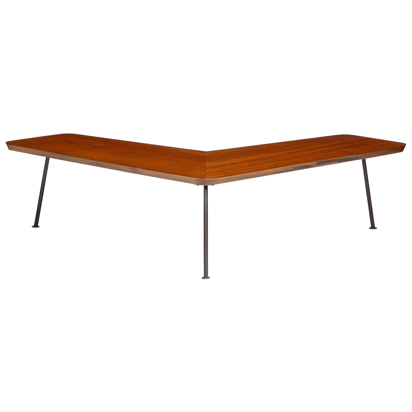 Table basse en forme de V des États-Unis