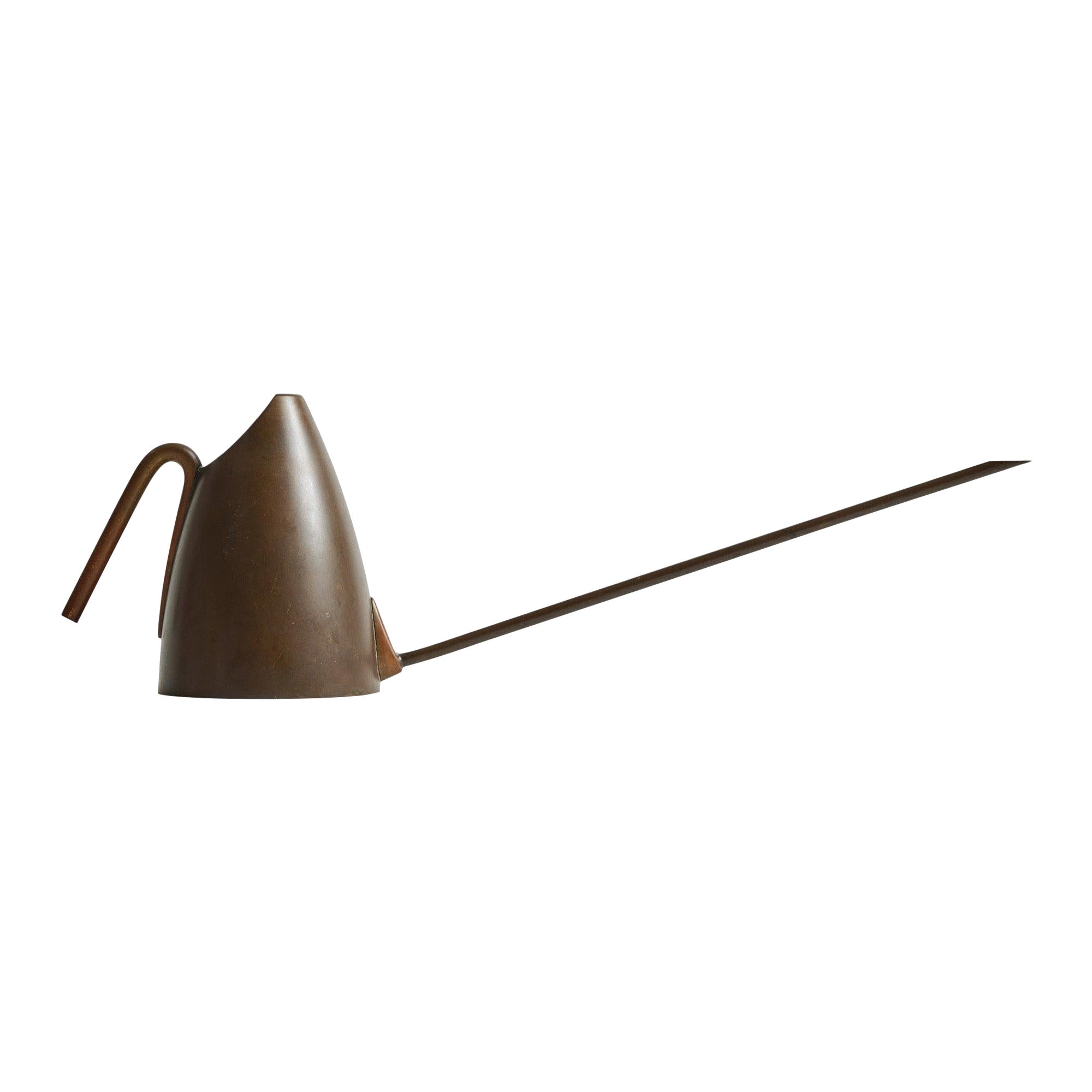 Can in ottone di Carl Aubock in vendita
