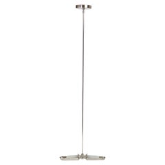 Nickeled Brass Ceiling Light for Benjamin Light Co.