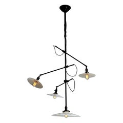 Articulating Ceiling Light by O.C. White for O.C. White Co.