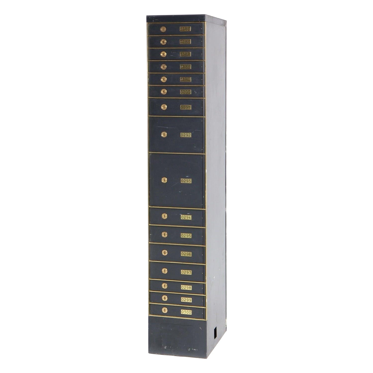Cajas de seguridad apiladas enumeradas de EE.UU.