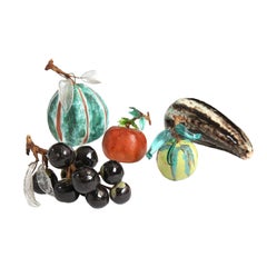 Ceramic Sculptures of Fruit and Vegetables by Marianna von Allesch