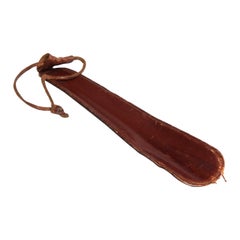 Leather Wrapped Shoe Horn for Polo