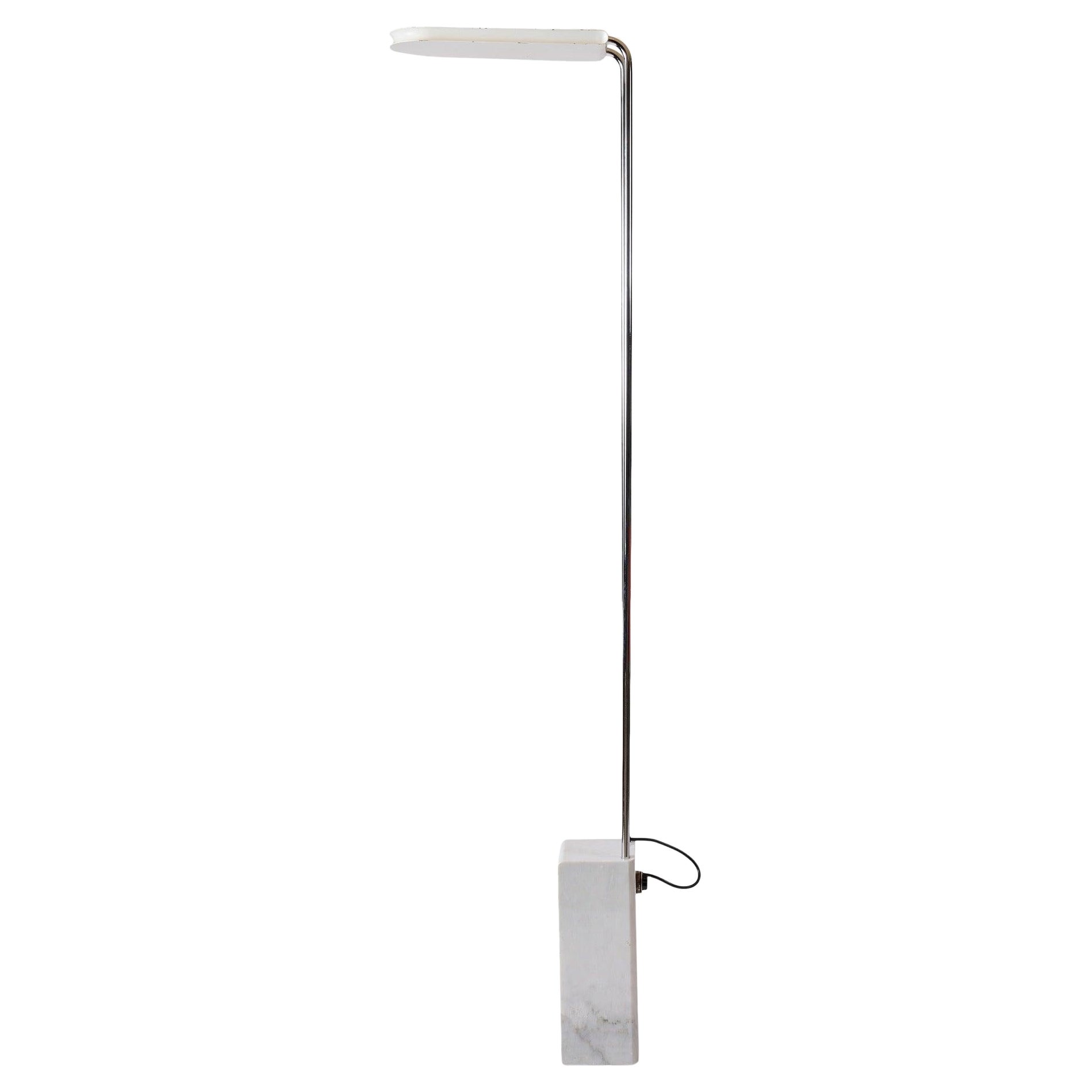 Marble Floor Lamp by Bruno Gecchelin for Skipper, 1970s For Sale