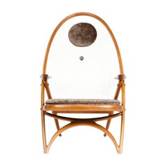 Racquet Chair by Vestergaard Jensen for Peder Pedersen, 1955