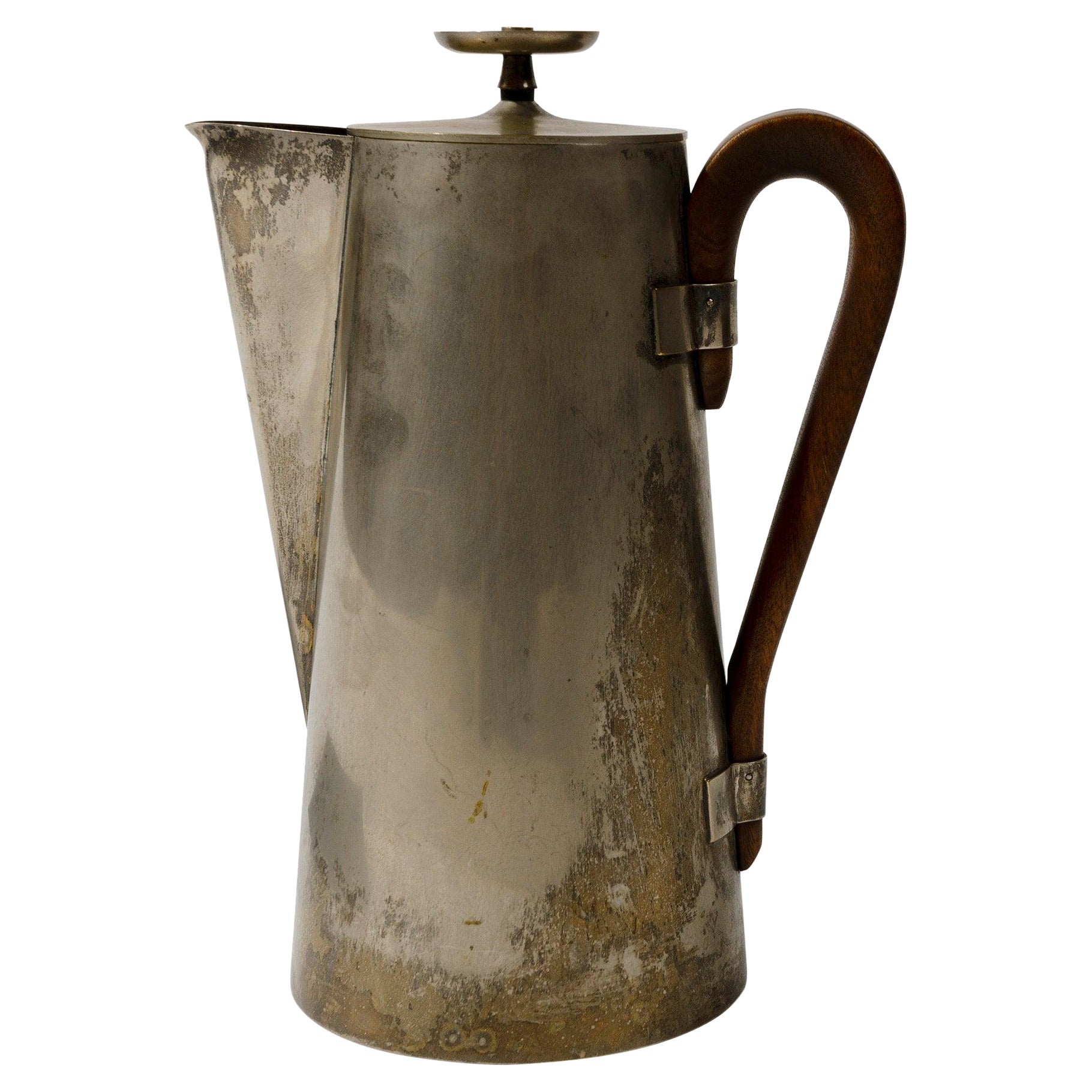 Silver Plated Tea Pot by Tommi Parzinger for Dorlyn Silversmiths