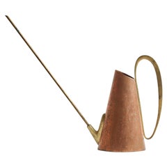 Copper Brass Watering Can In Style of Karl Hagenauer for Illums Bolighus, 1960s