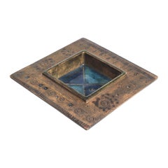Ceramic Square Bowl by Rut Bryk for Arabia