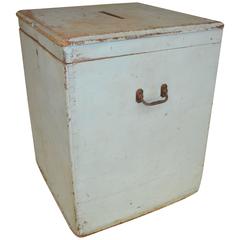 Antique Ballot Box of Wood