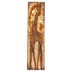 Colgante de pared de cerámica Jirafa de Helmut Schäffenacker