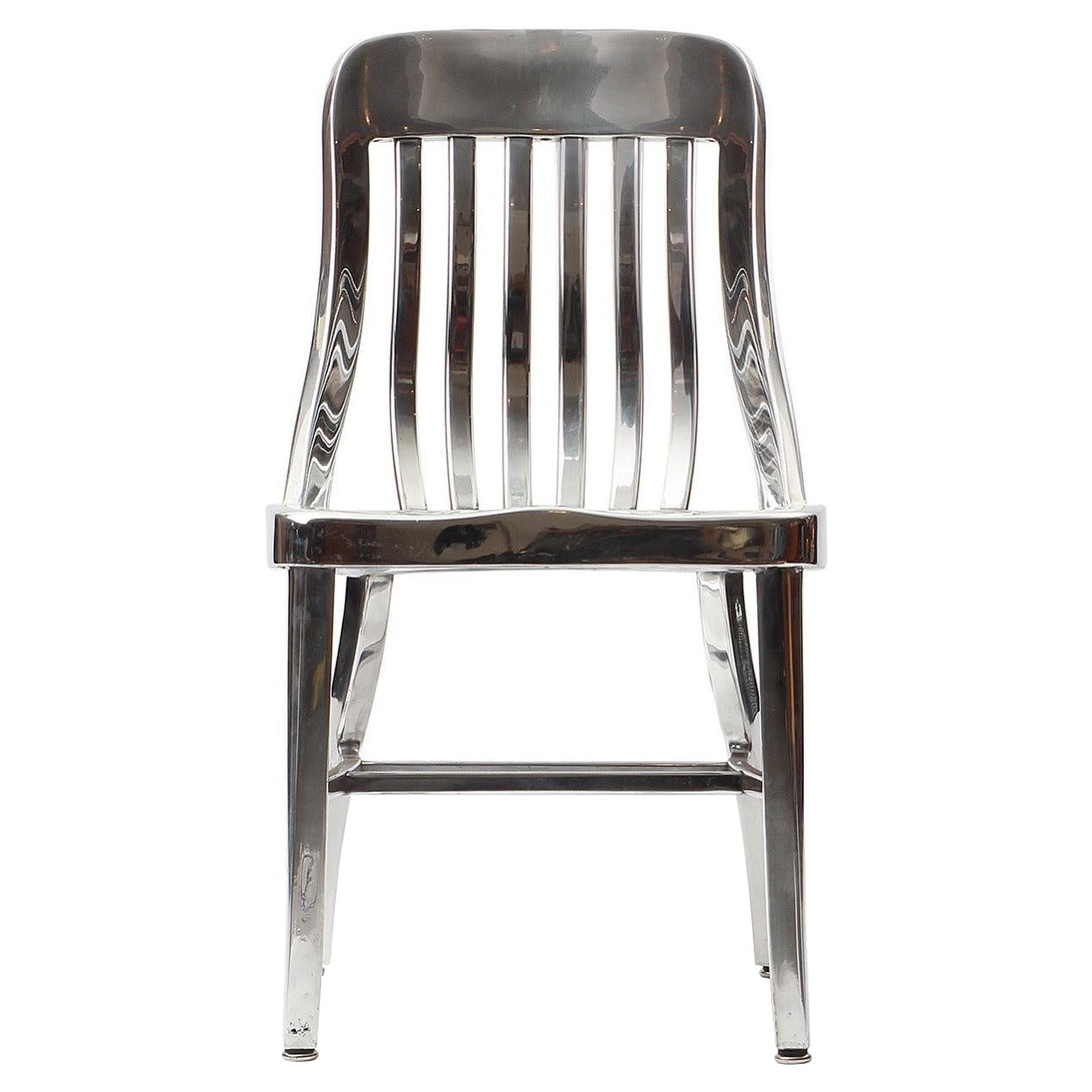Polished Aluminum Chair Goodform for General Fireproofing