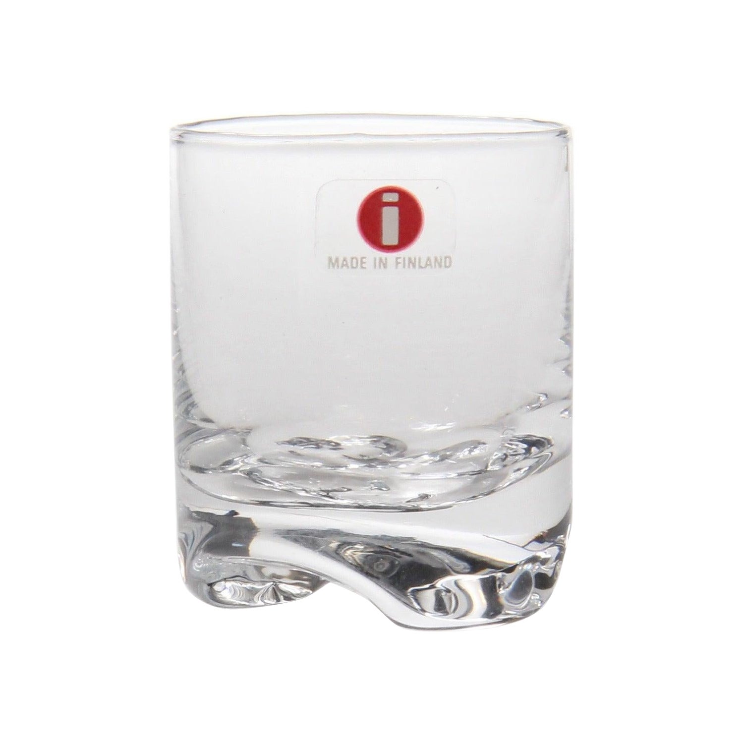 Bicchiere da shot di Tapio Wirkkala per Iittala Glassworks, anni '60