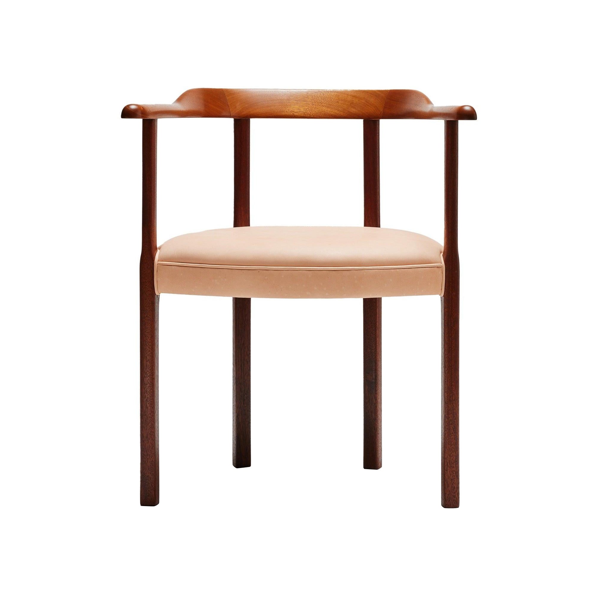 Mahogany Armchair by Ole Wanscher for A.J. Iversen For Sale