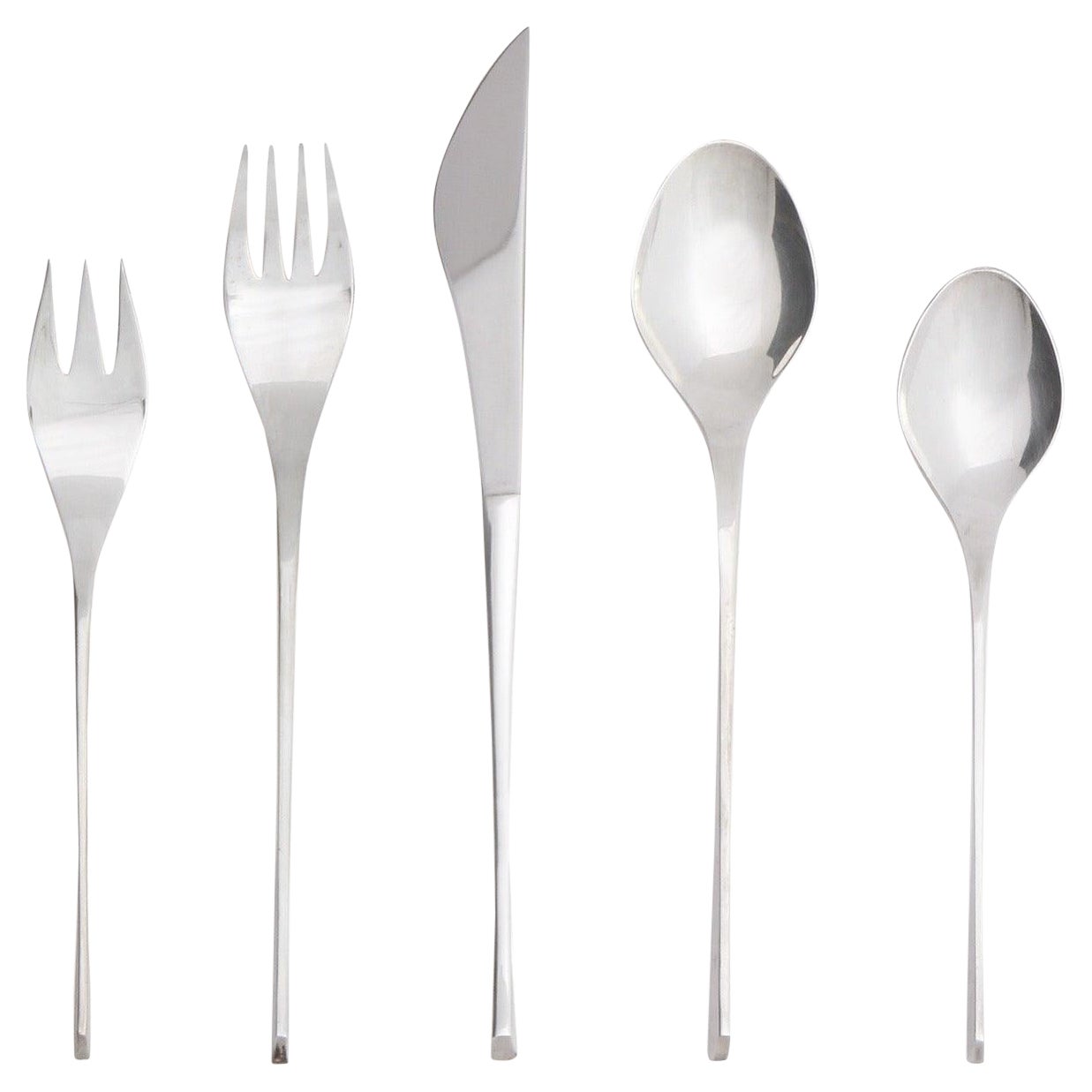 Cubiertos de plata "Vision" de Ronald Hayes Pearson para Pearson en venta