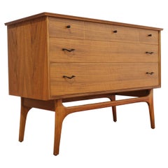 Mid Century Modern Vintage Dresser by Alfred Cox Danish Style