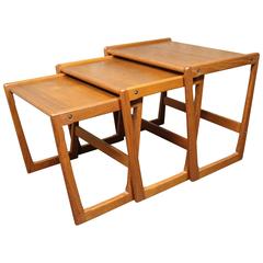 Danish Teak Nesting Tables