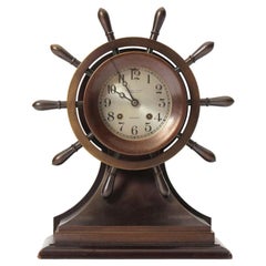 Vintage Nautical Clock by Chelsea Clock Co for Bigelow, Kennard & Co