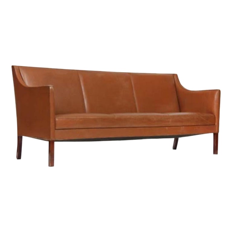Sofa d'Ole Wanscher pour A.J. Iversen