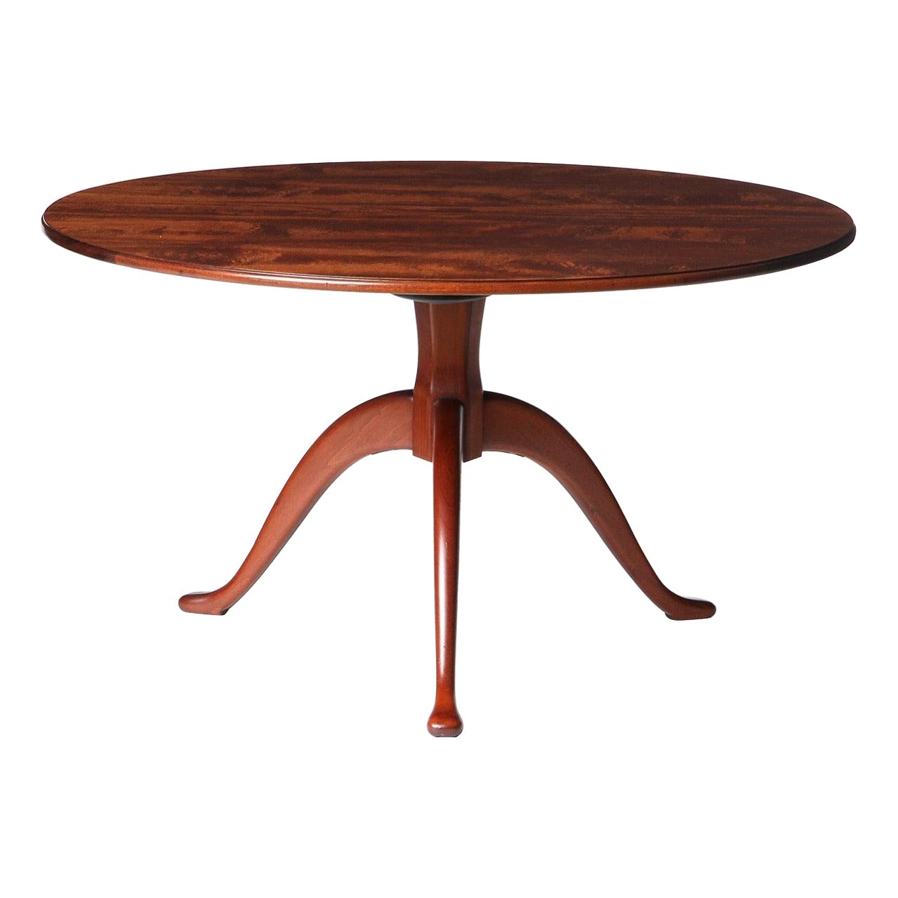 Mesa de cóctel esculpida de Carl Malmsten, década de 1940