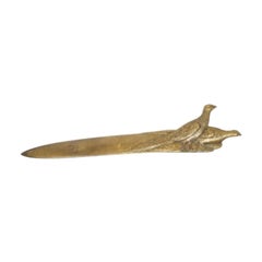 Vintage Pheasant Letter Opener from England