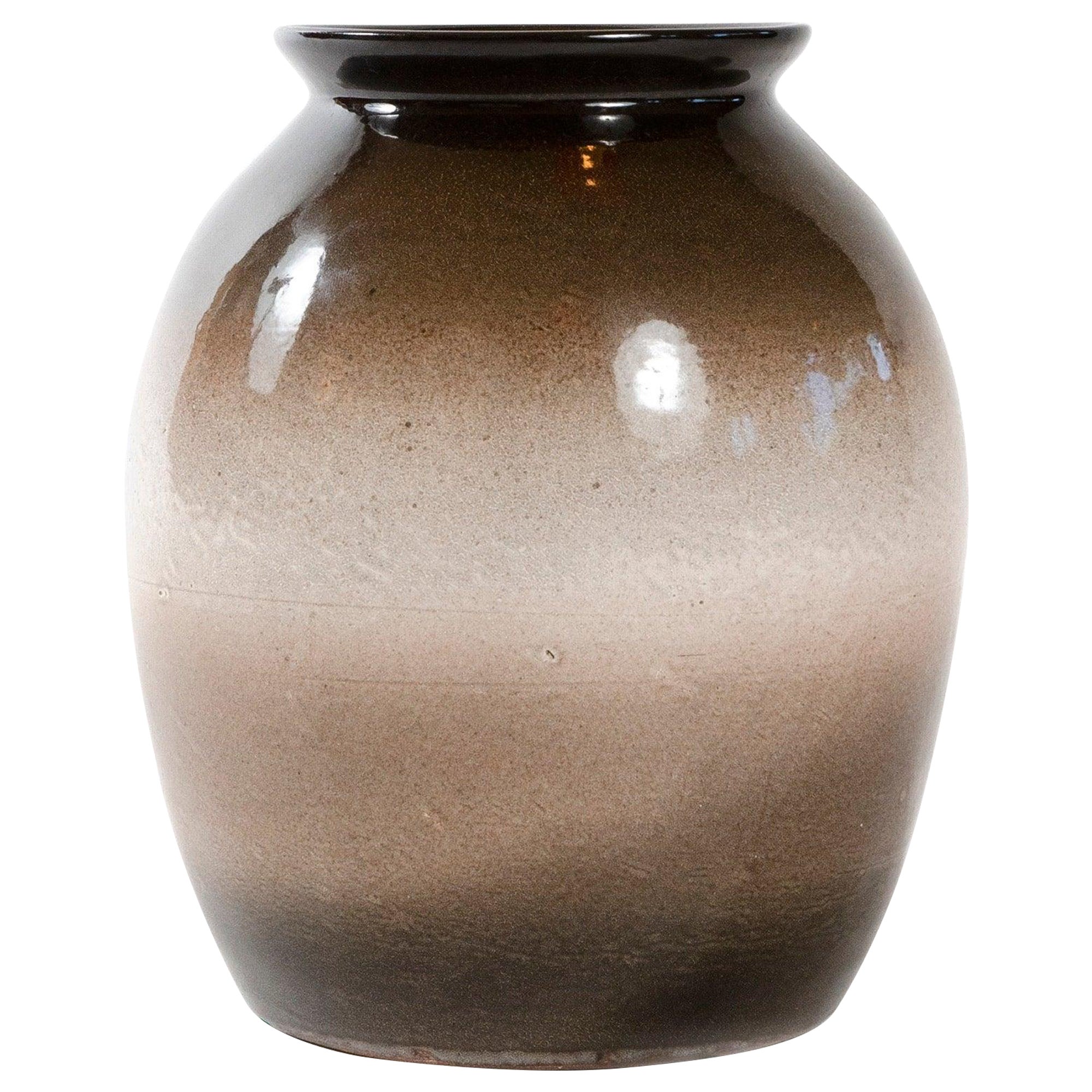 Vaso a smalto alto di Jean Besnard, anni '30