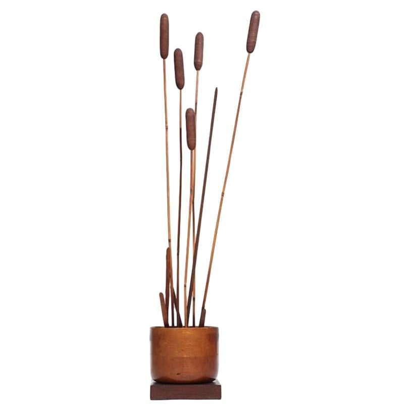 Cattails Sculpture by James Prestini For Sale