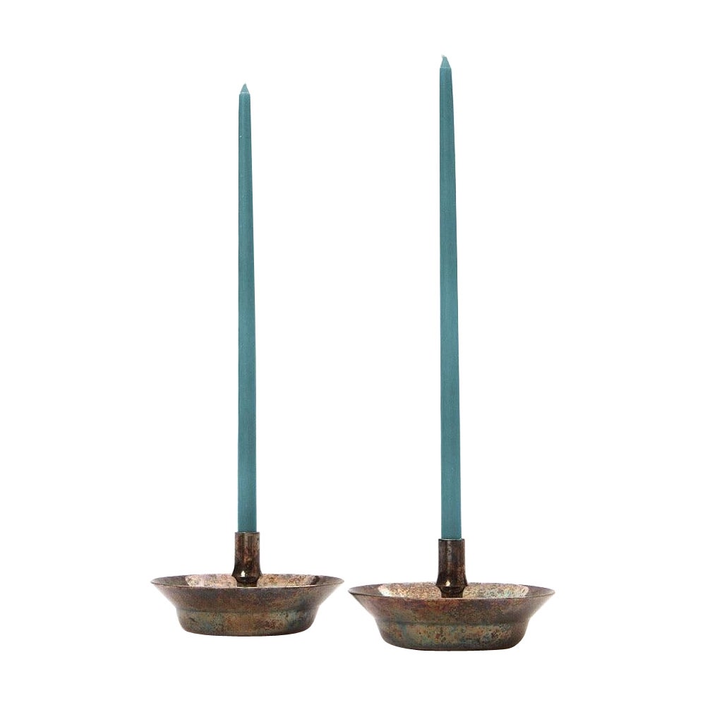 Sterling Candle holders by Jens H. Quistgaard for Dansk Designs