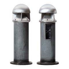Used Bollard Lamps by Dan Hasløv for Louis Poulsen, 1982