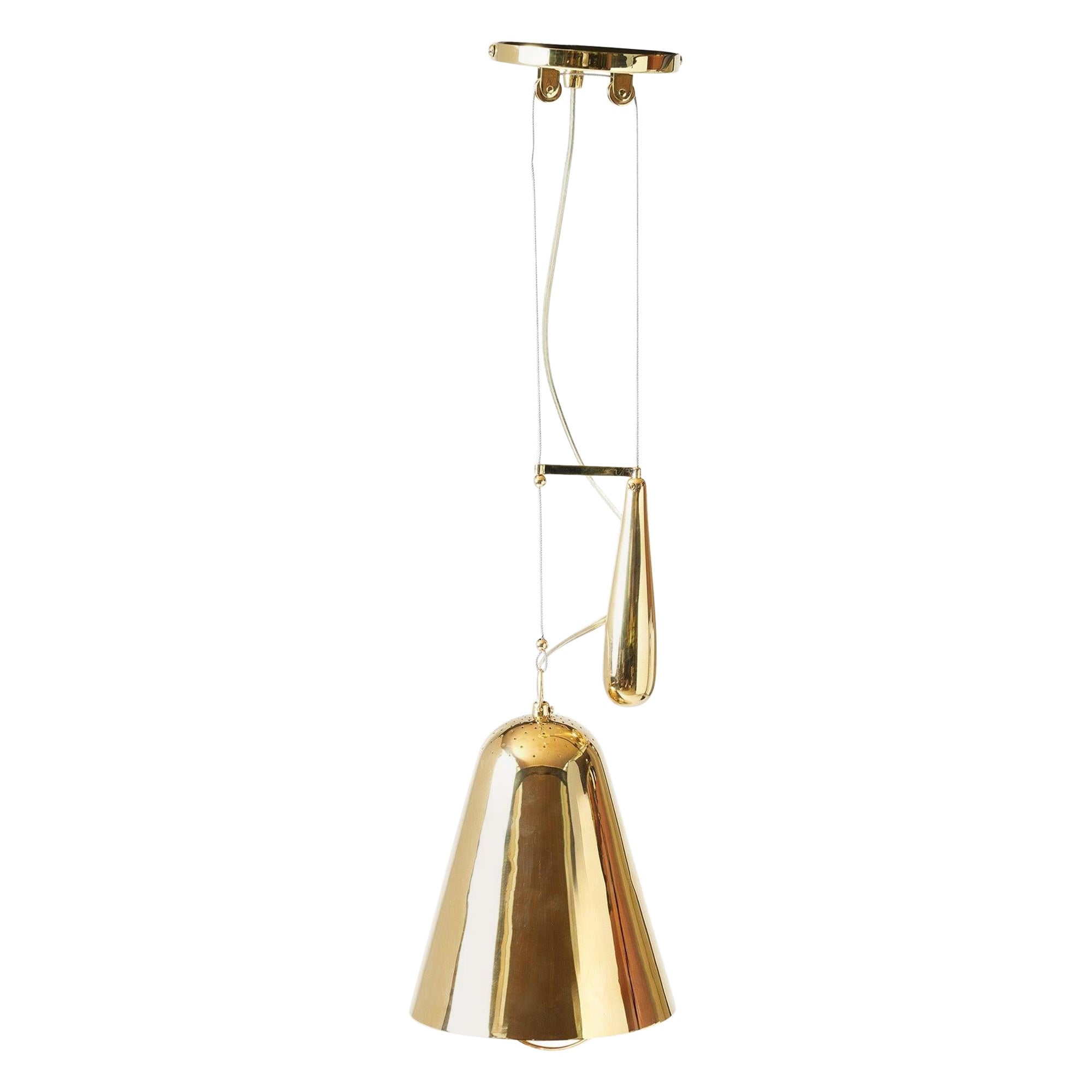Counterweighted Pendant by Paavo Tynell for Taito Oy, 1950s