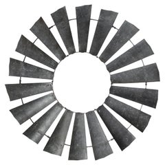 Galvanisierte Windturbinenblätter aus den USA, 1930er Jahre