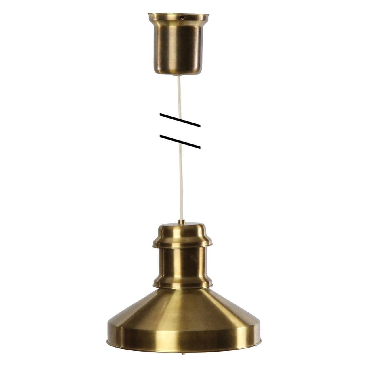 Sculptural Pendant Fixture from Sweden, 1960s