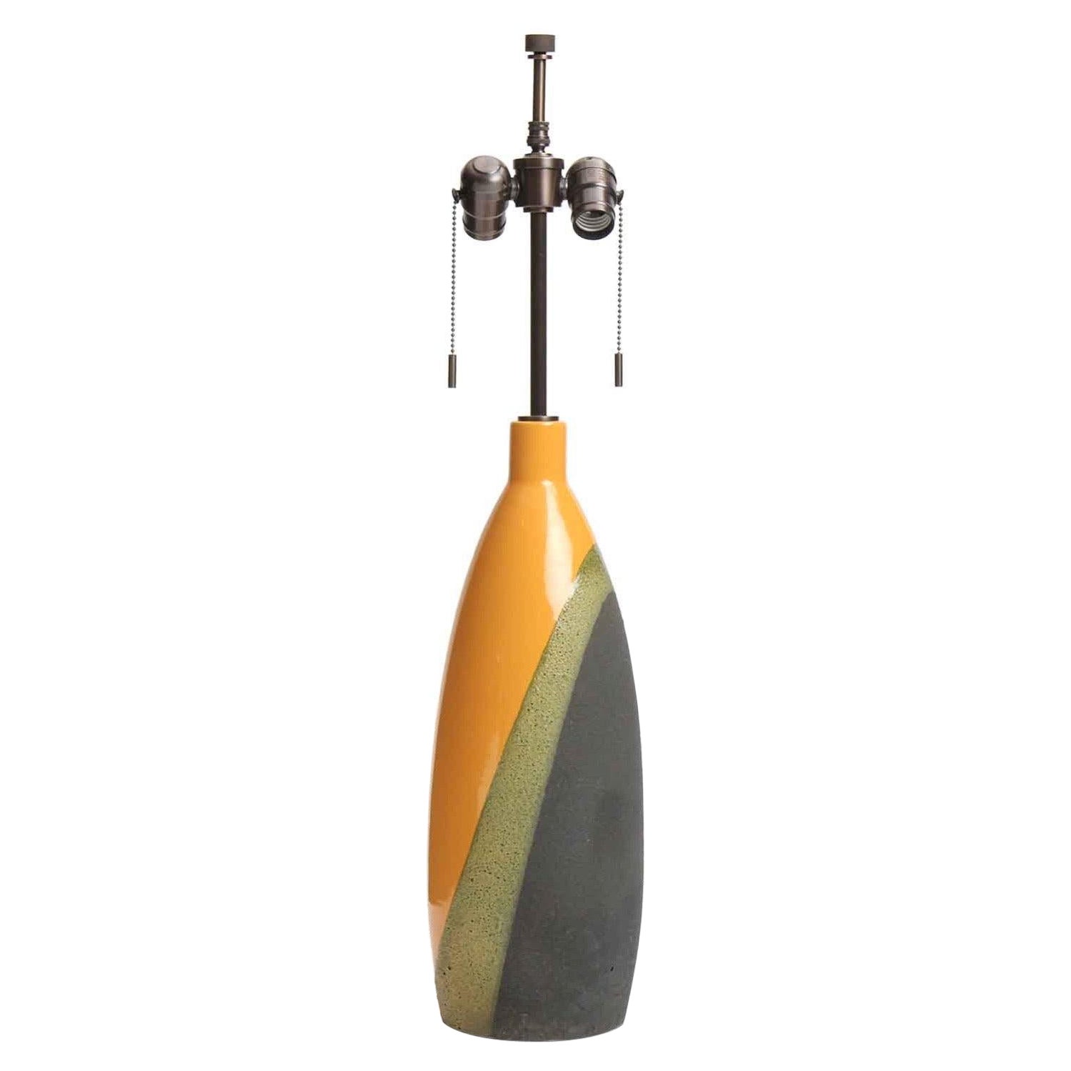 Ceramic Table Lamp from Italy