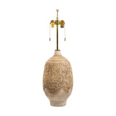 Hand Thrown Table Lamp by Lee Rosen for Design Technics