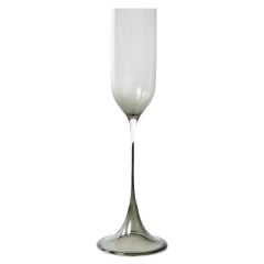 Tulip Sculptural Vase by Nils Landberg for Orrefors, 1956