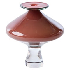 Orchid Vase by Nils Landberg for Orrefors, 1960s