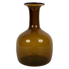 Vaso soffiato a mano di Per Lutken for Holmegaard, 1956
